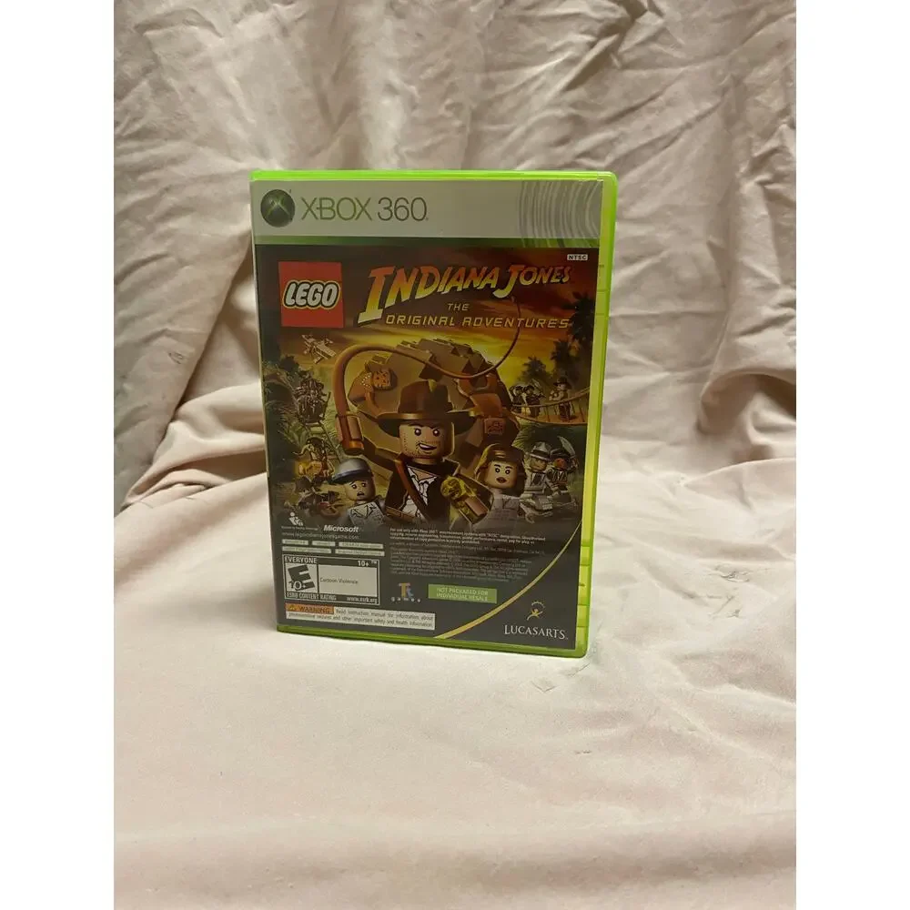 LEGO Indiana Jones and Kung Fu Panda Dual Pack (Microsoft Xbox 360, 2008) CIB